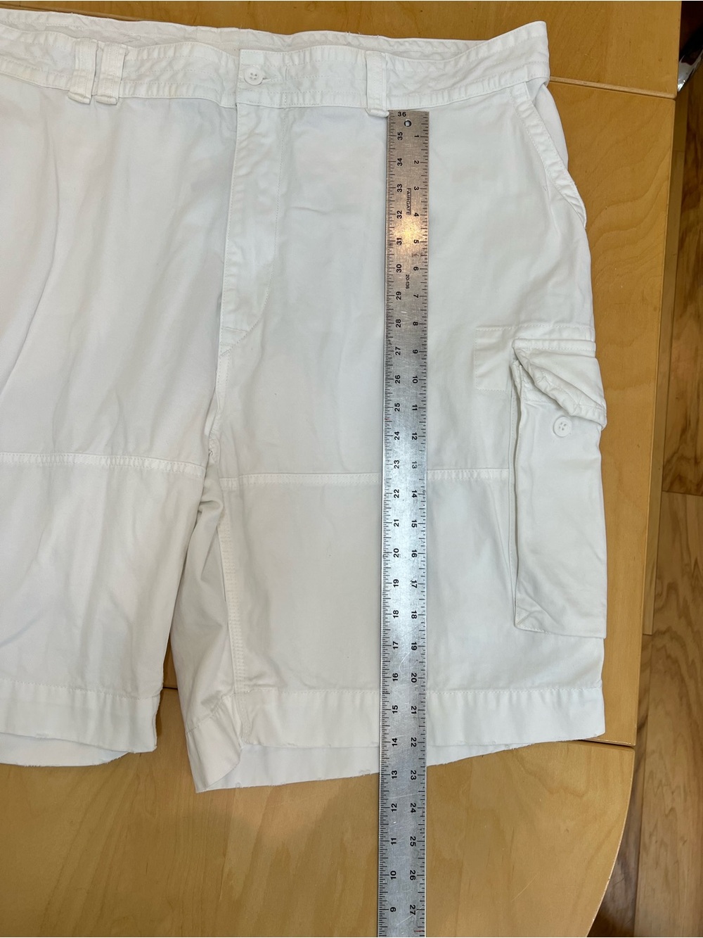 Ralph Lauren White Men's Cargo Shorts waist 50” - Picture 6 of 13